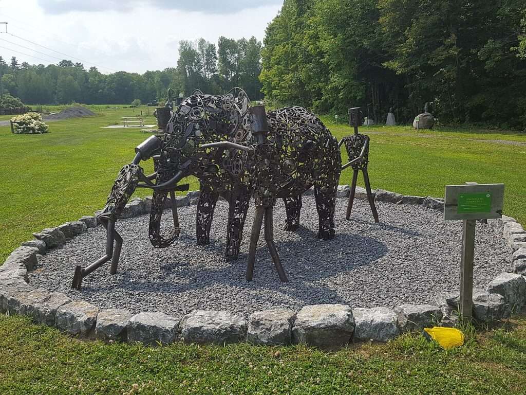 Sculpture at the Humanics Sanctuary and Sculpture Park